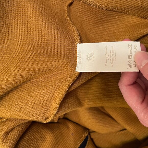 Boden Mustard and Navy Tunic Size 12 - Picture 2 of 4